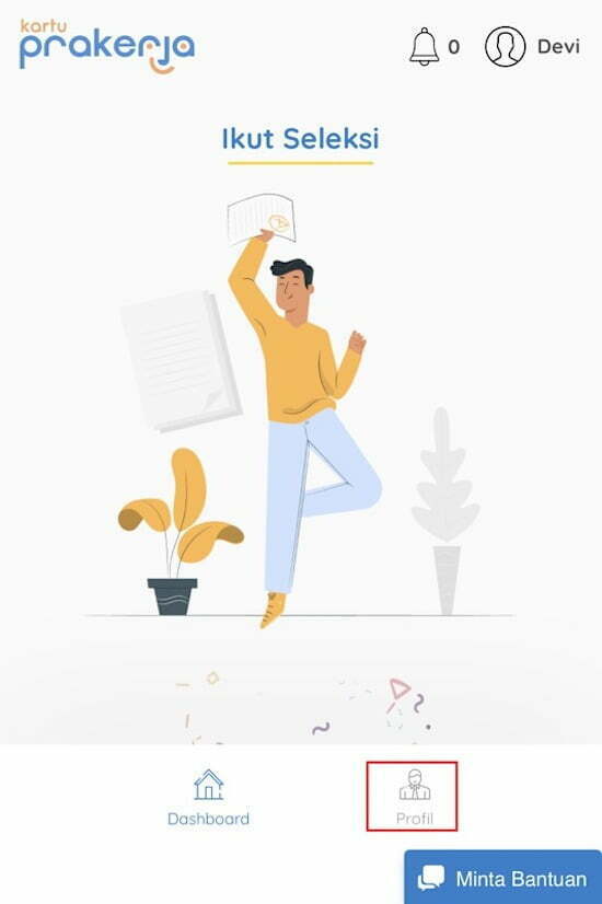 Ganti Nomor Hp Prakerja