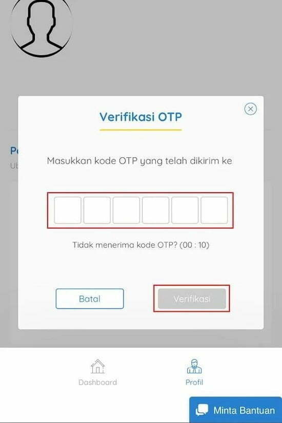 Verifikasi OTP