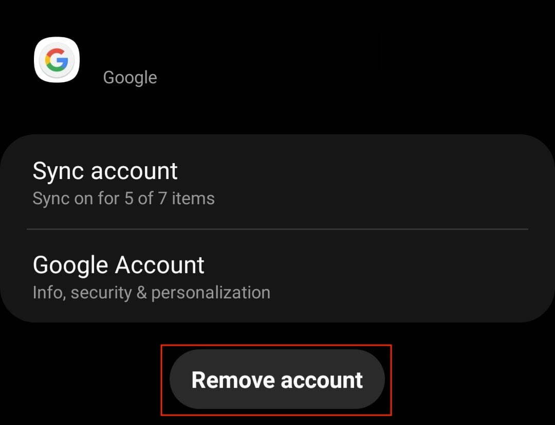 Keluar dari Gmail di ponsel Android 2