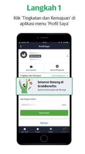 Cek Tingkat Grab Benefits 1