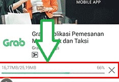 Instal Aplikasi Grab