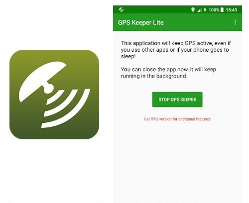 GPS Keeper Lite : Keep GPS Fix