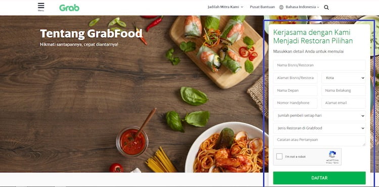 Masukkan Detail Informasi Restoran