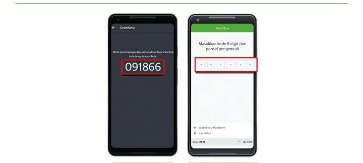 Tekan Tombol Grab Now