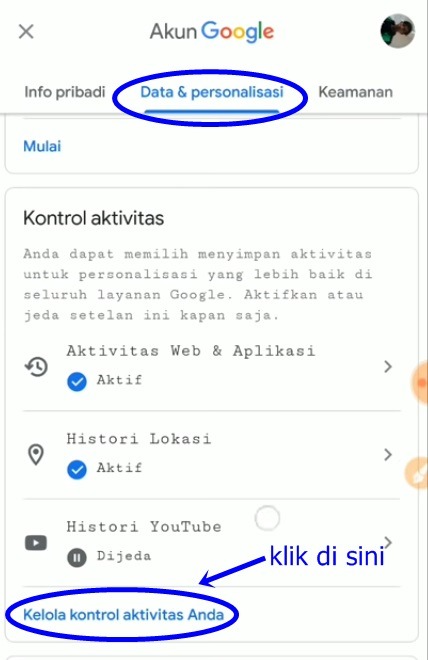Data dan Personalisasi
