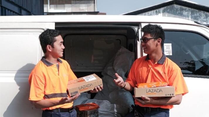 Tugas dan jam kerja kurir Lazada Express