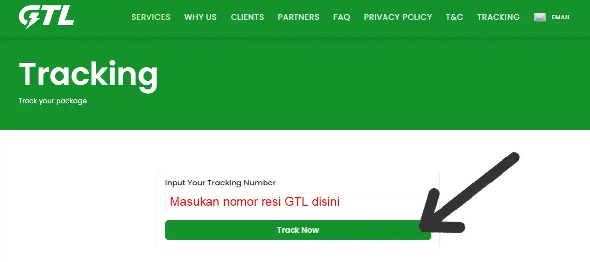 Cek Resi GTL Tokopedia melalui Website GTL